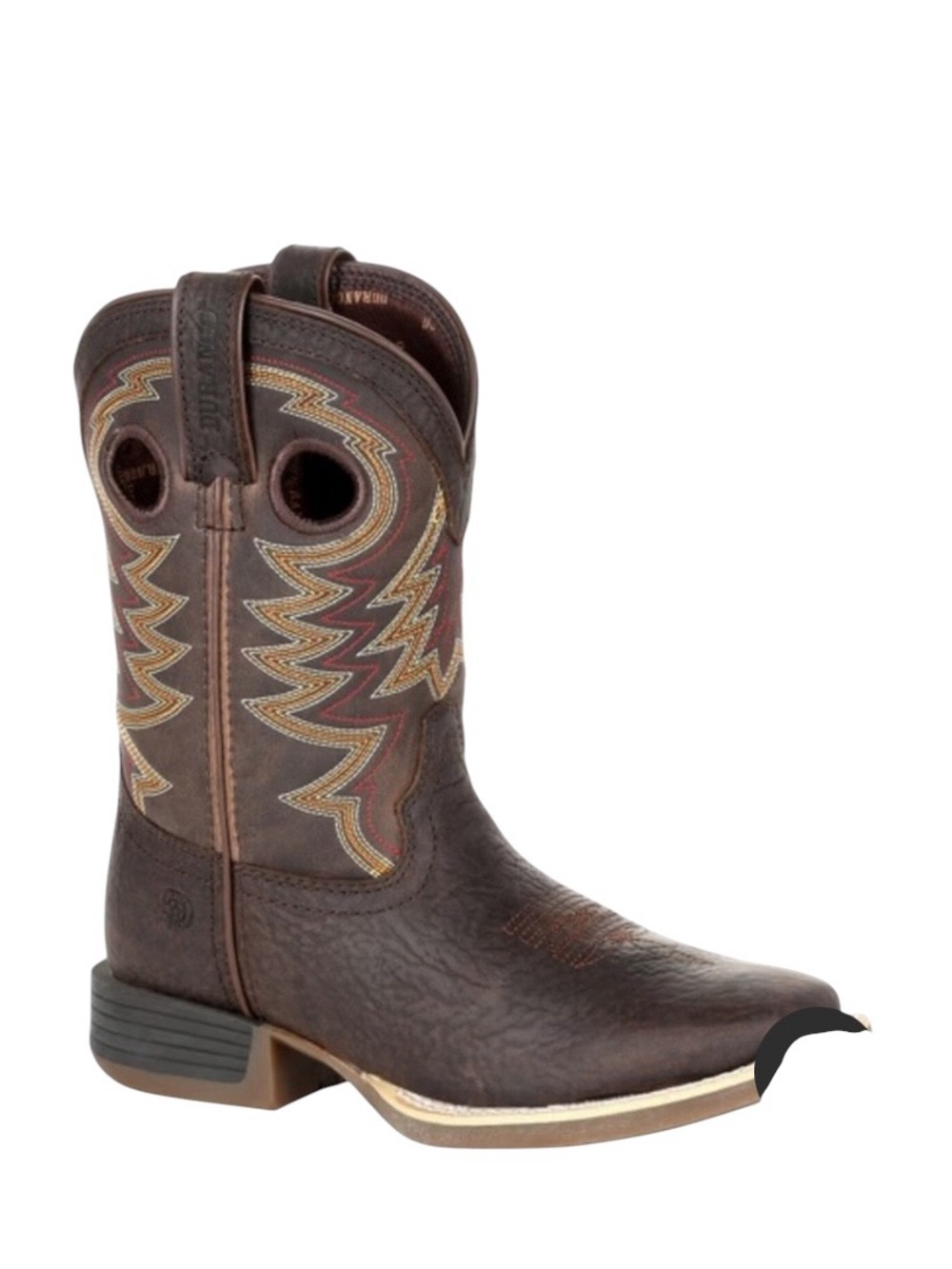 Durango Lil' Rebel Pro Little kids boys girls Brown Western Boots cowboy cowgirl